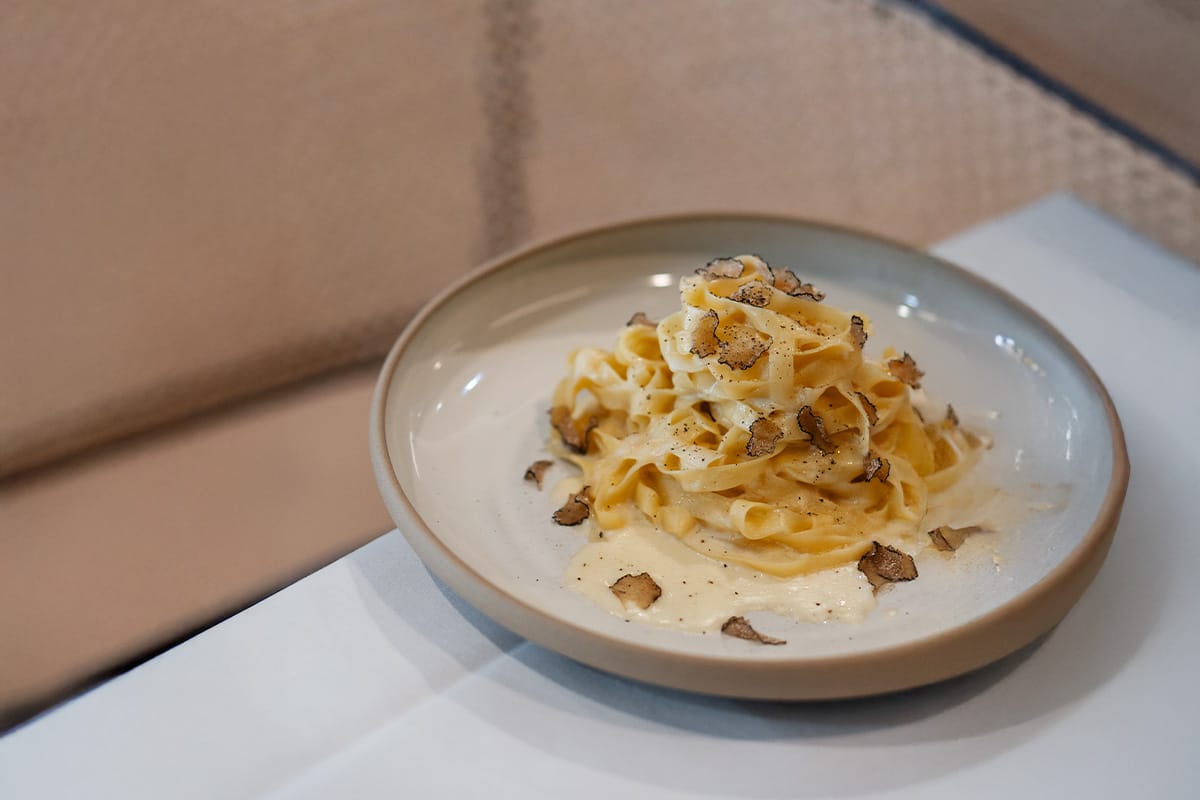 Trüffelpasta im Restaurant des Grand Elisabeth Bad Ischl